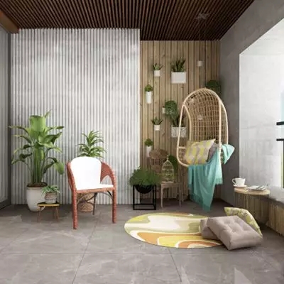 hjc888黄金城客厅通体瓷砖效果图