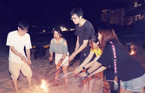 hjc888黄金城人晚宴篝火