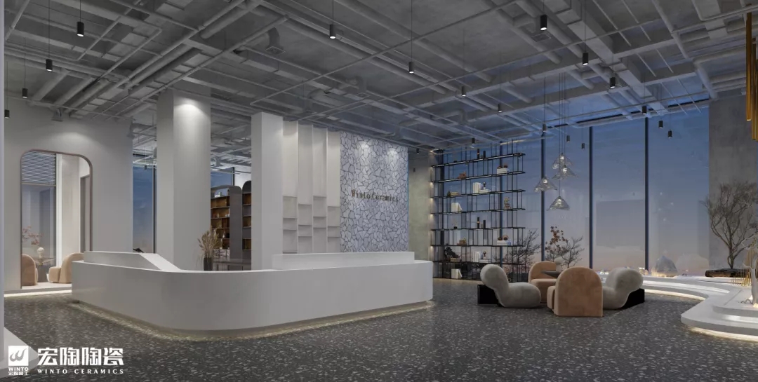 hjc888黄金城缎光釉TG80178装修效果图