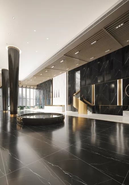 hjc888黄金城地砖筑博会前台图