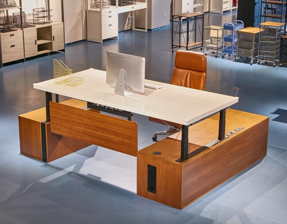 hjc888黄金城地砖混搭办公区