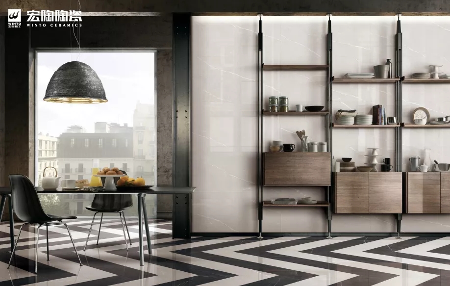 hjc888黄金城仿古砖 TG60111 600×600mm装修效果图