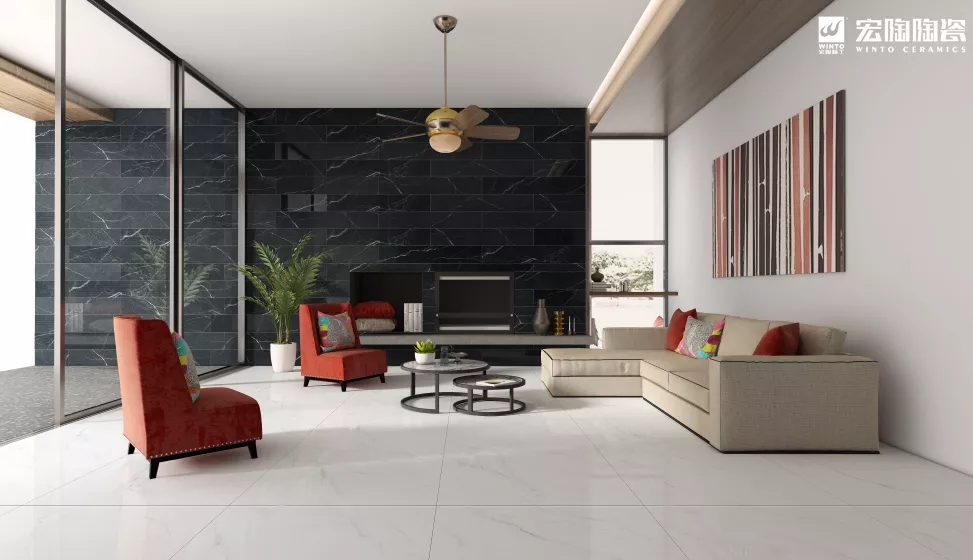 hjc888黄金城白瓷砖地砖装修效果图