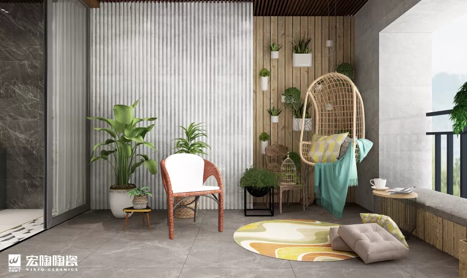 hjc888黄金城土耳其银灰瓷砖地砖