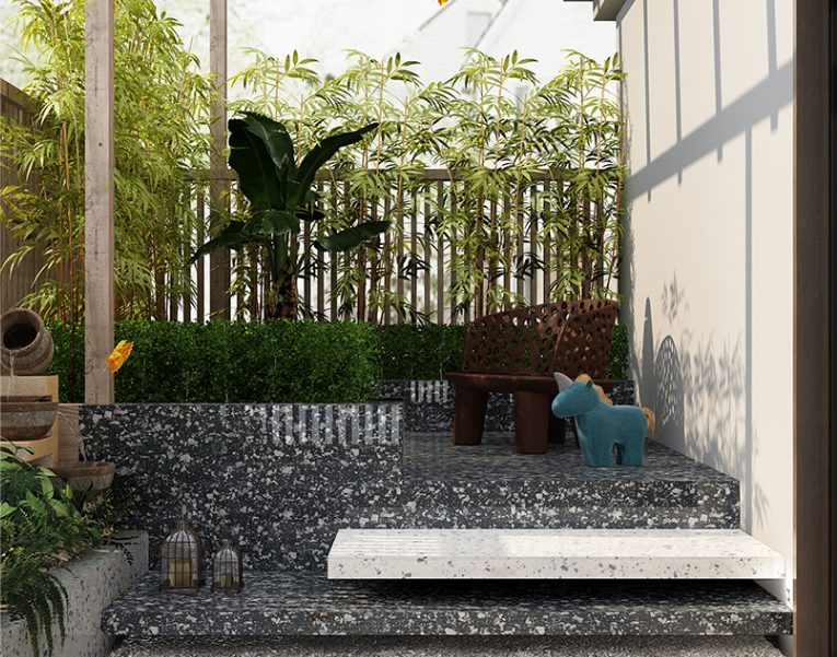 hjc888黄金城陶瓷岩板地砖效果图