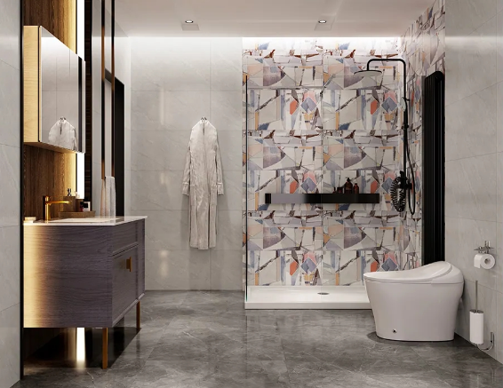 hjc888黄金城陶瓷岩板装修效果图