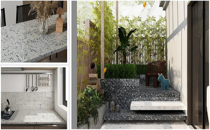 hjc888黄金城陶瓷岩板装修效果图