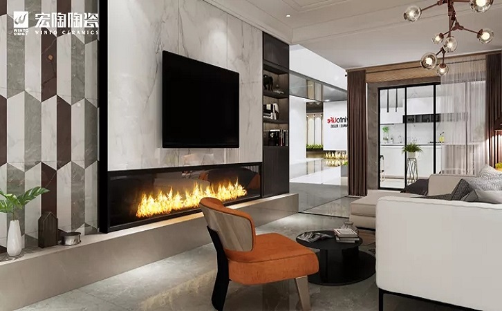 hjc888黄金城地砖装修效果