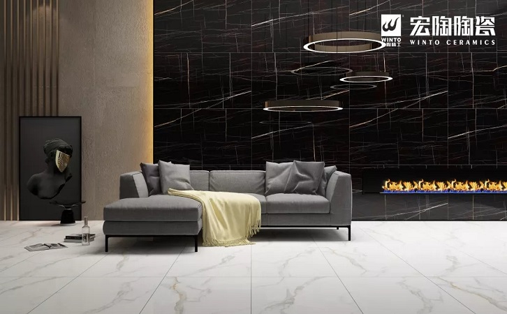 hjc888黄金城客厅地砖装修效果