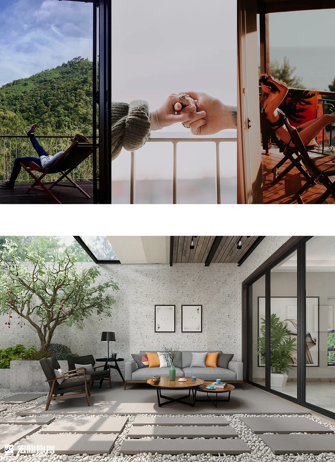 hjc888黄金城马卡龙浅灰 TPVG26001M瓷砖地砖装修效果图