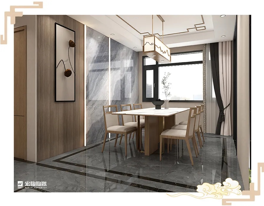 hjc888黄金城岩板6-TPEB2790A002ABCD+TPG80227厨房空间装修效果图