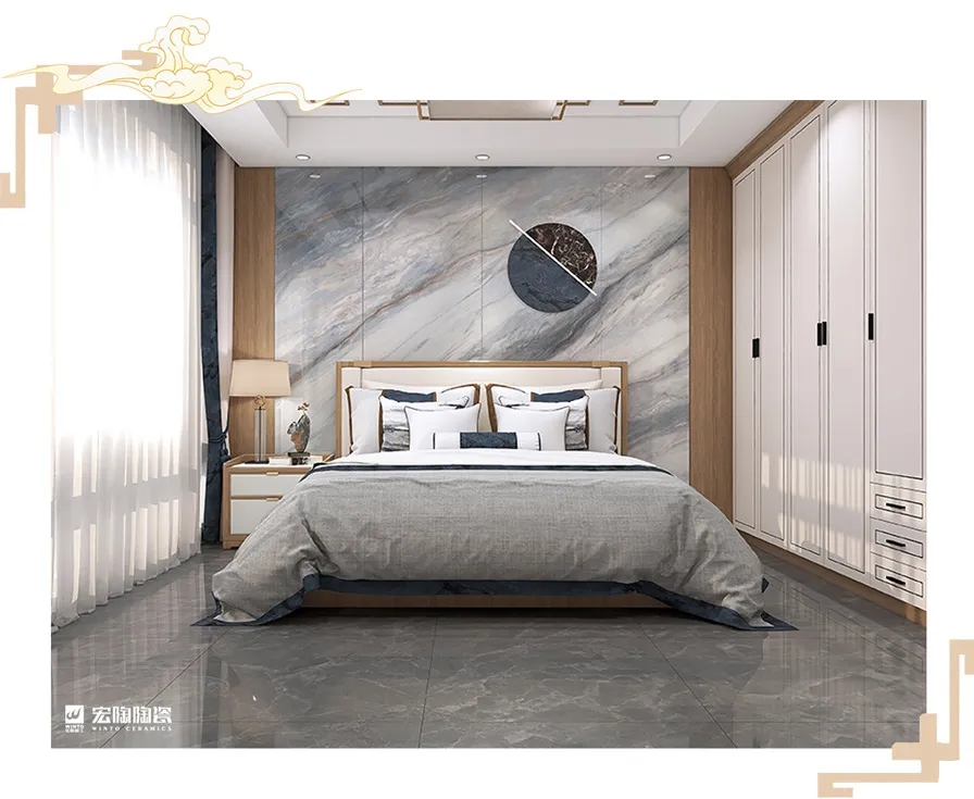 hjc888黄金城岩板6-TPG2680A017ABCD+TPG80225卧室空间装修效果图