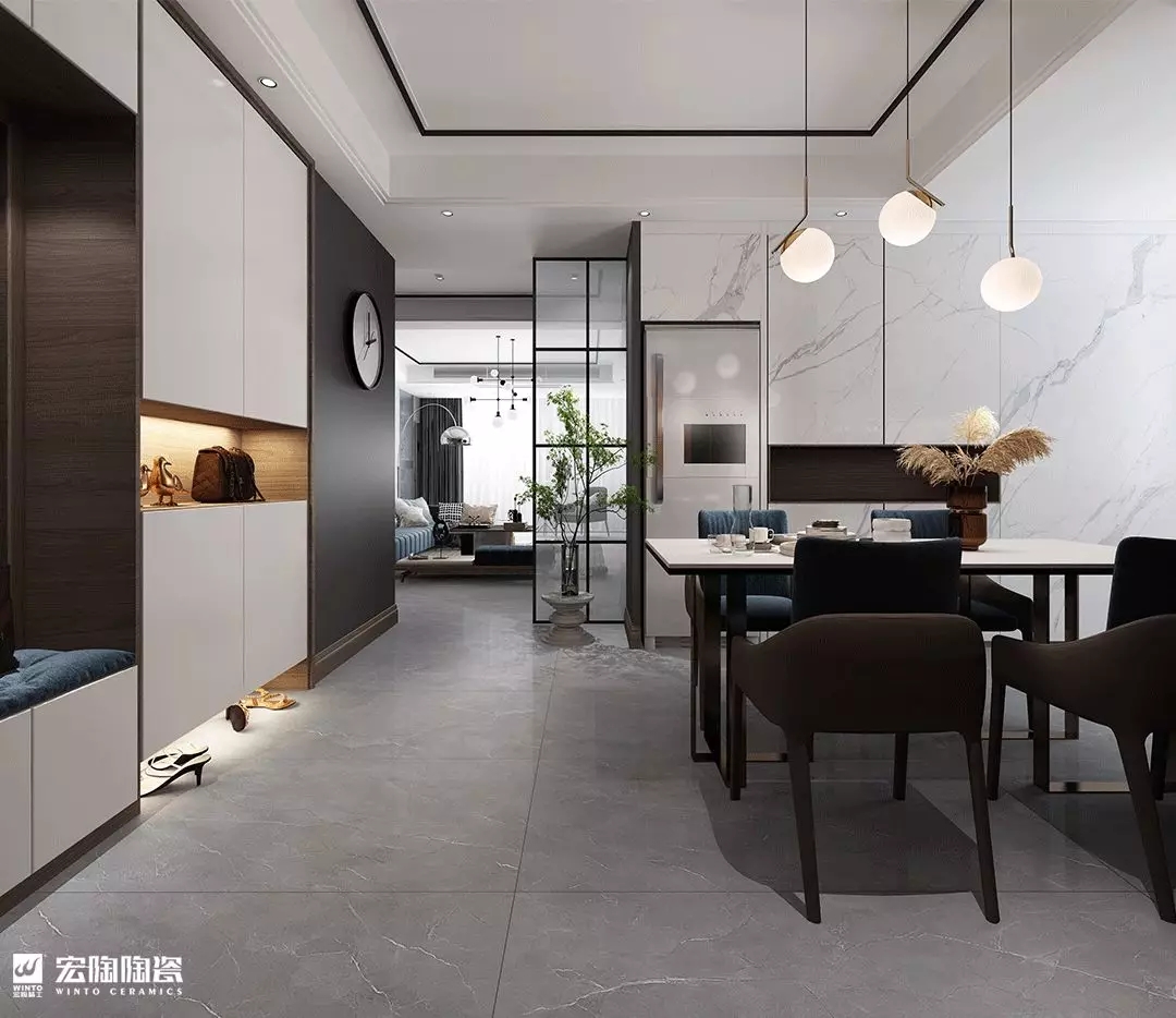 hjc888黄金城安卡斯灰TG157187瓷砖地砖装修效果图