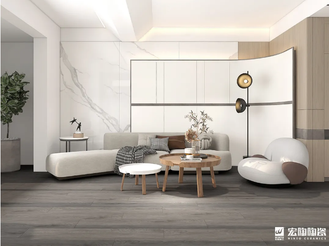 hjc888黄金城TCB1220011 斐拉云杉 200x1200mm地砖效果图