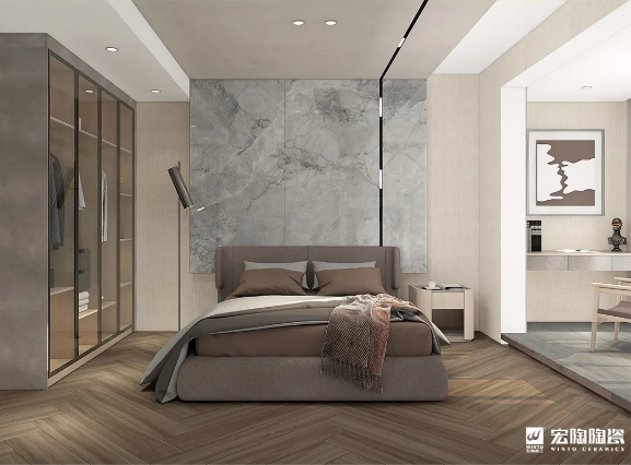 hjc888黄金城TCB1220007 乌木沉香 200x1200mm地砖效果图