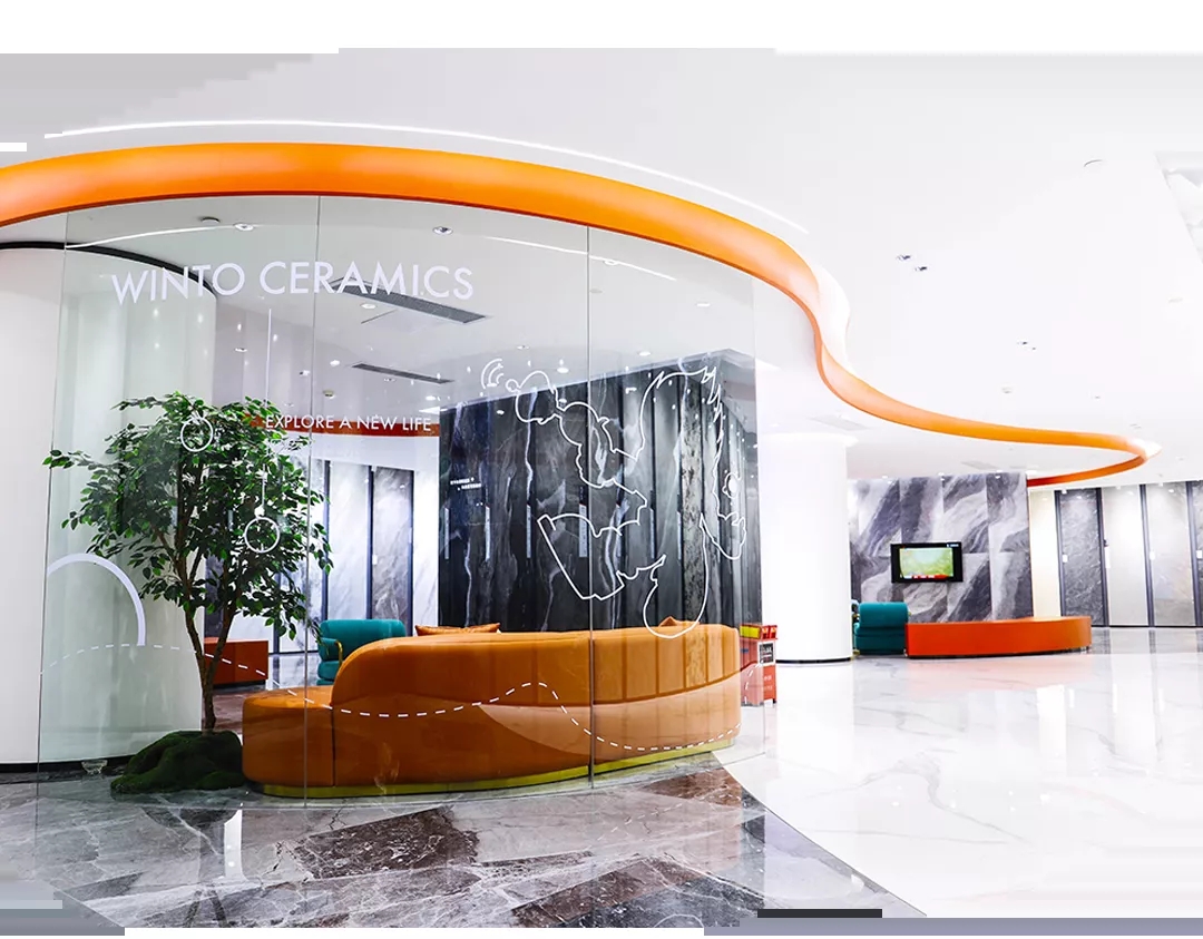 hjc888黄金城陶瓷精工品质展厅图