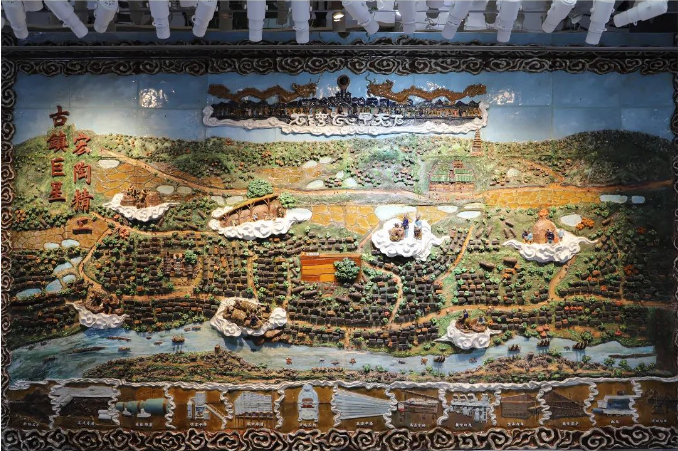 hjc888黄金城石湾古地貌景物图