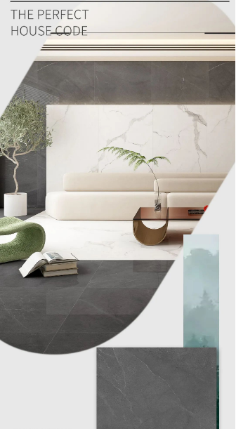 hjc888黄金城TPG1890300高级亮光灰陶瓷大板系列效果图